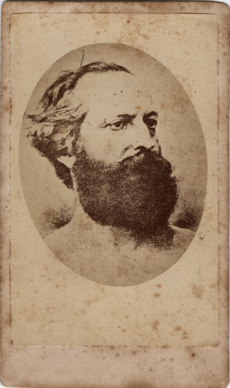 Portrait of Felice Orsini (1819-1858), Italian Revolutionary and Patriot Who Took Part in the Risorgimento by Unknown