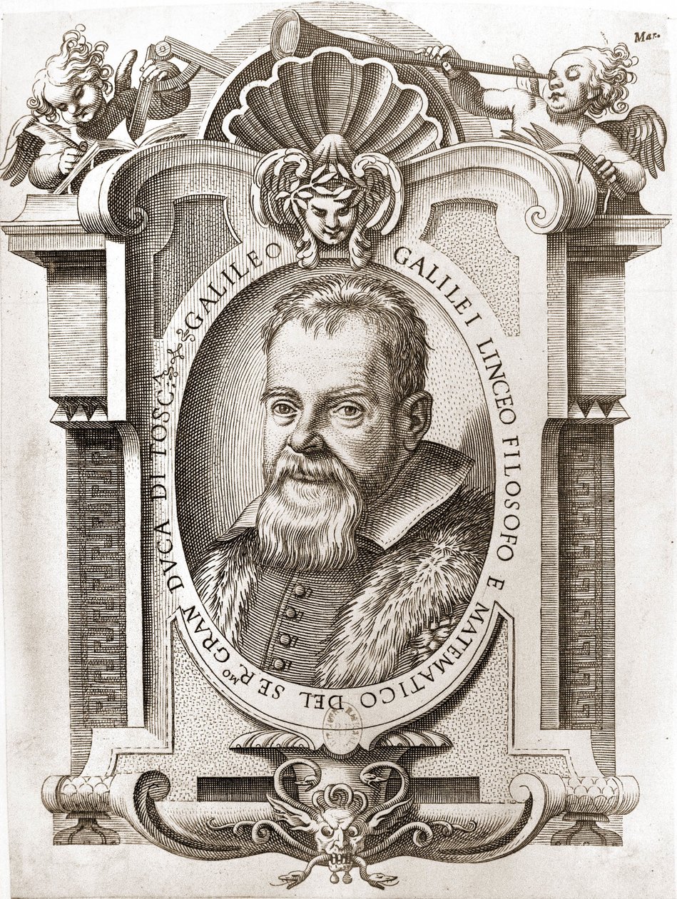 Portrait of Galileo Galilei (1564 - 1642) by Unknown