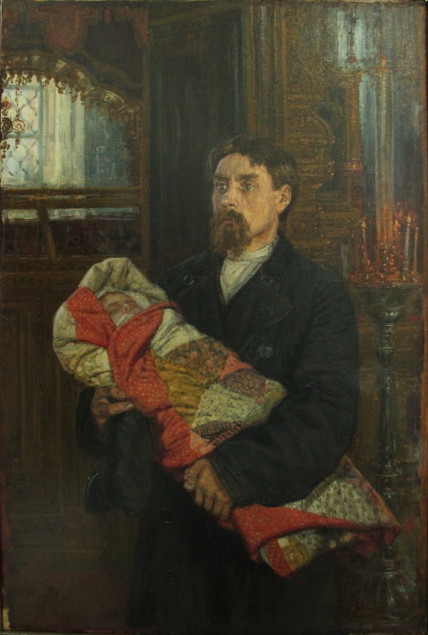 The Father by Константин Аполлонович Савицкий