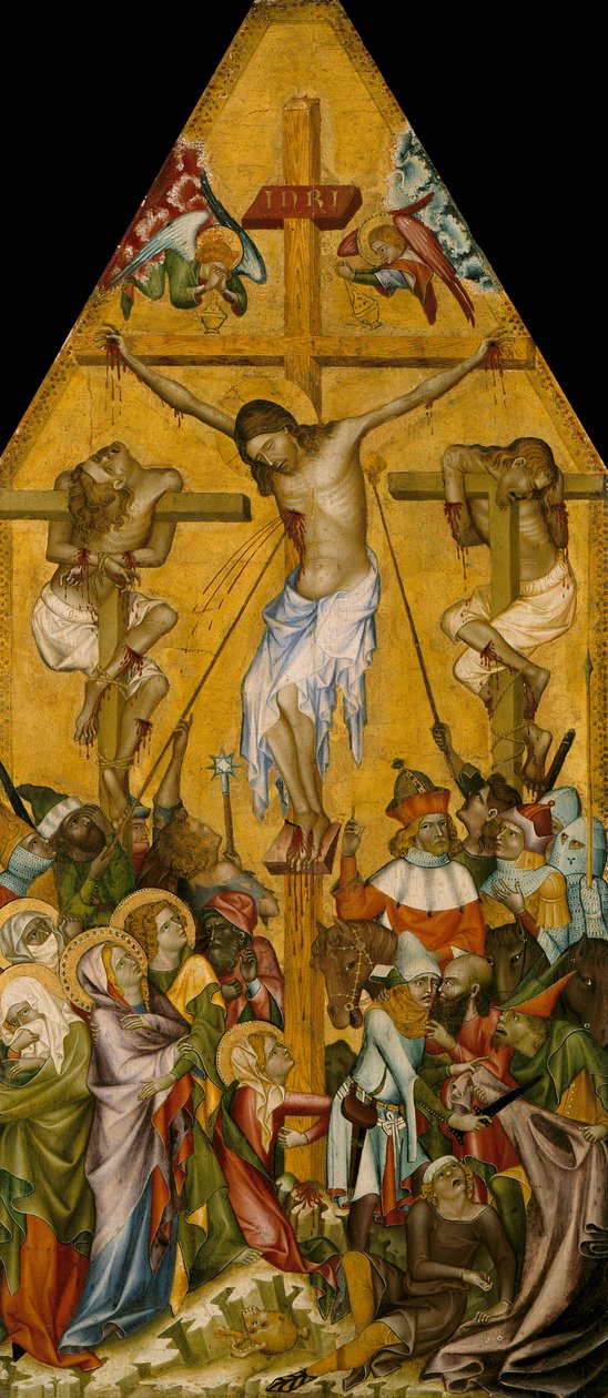 The Crucifixion of Christ by Bohemian Master