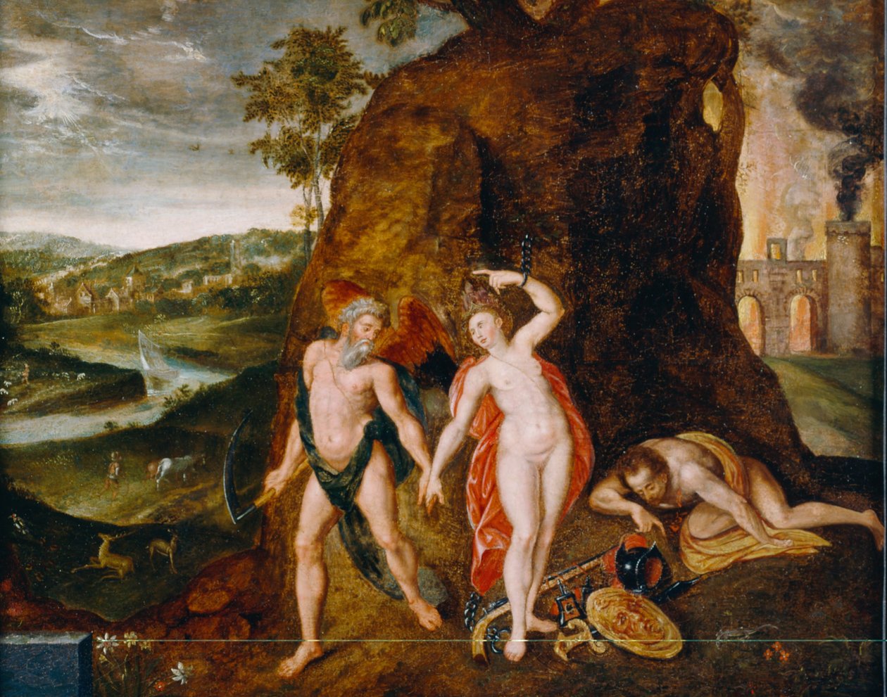 Allegory by Flemish