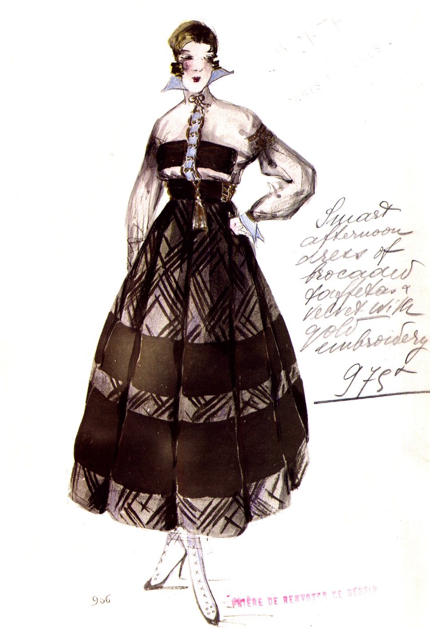 The Design of an Afternoon Dress by House