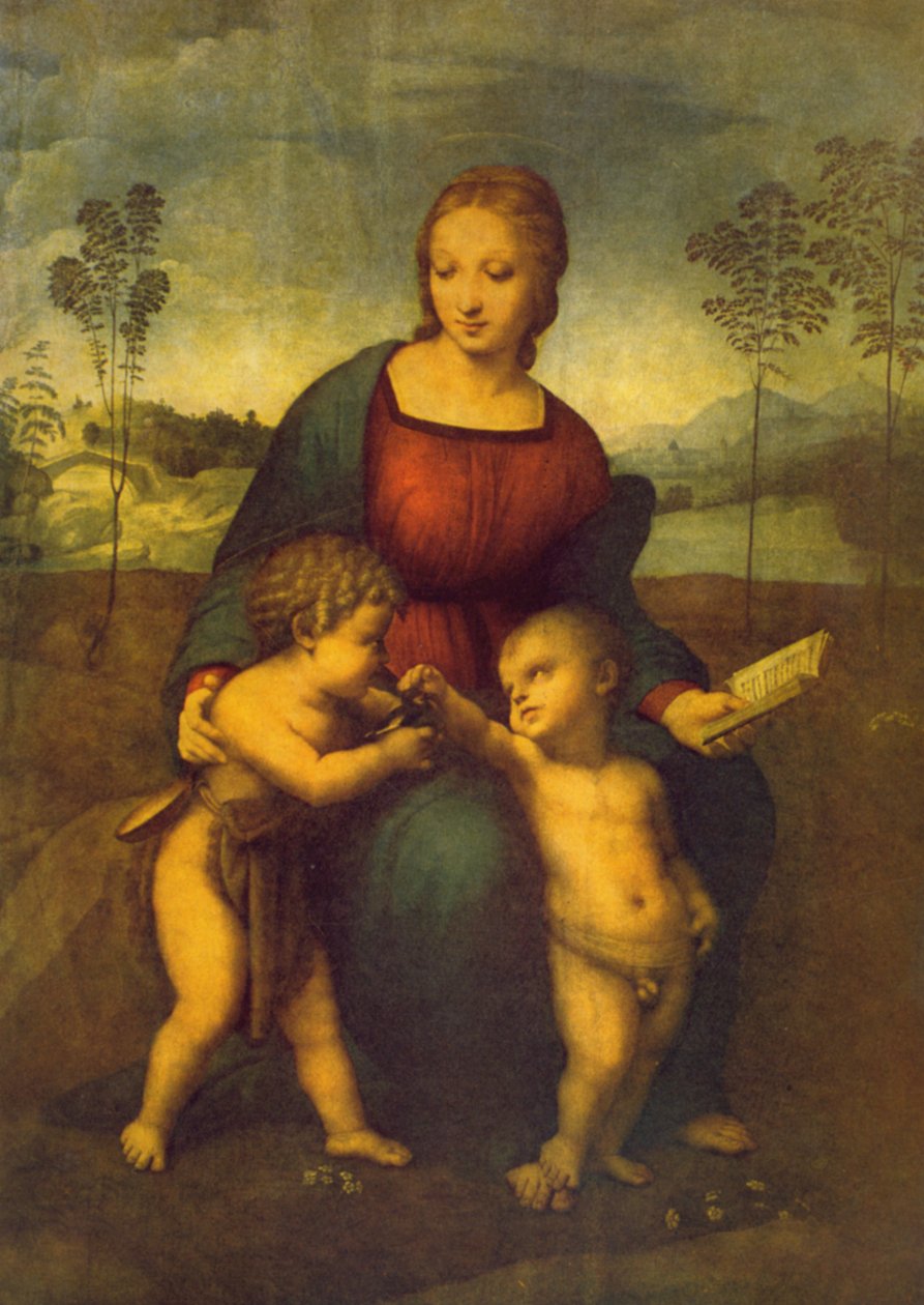 Madonna of the Goldfinch by Raffaello Sanzio Raphael