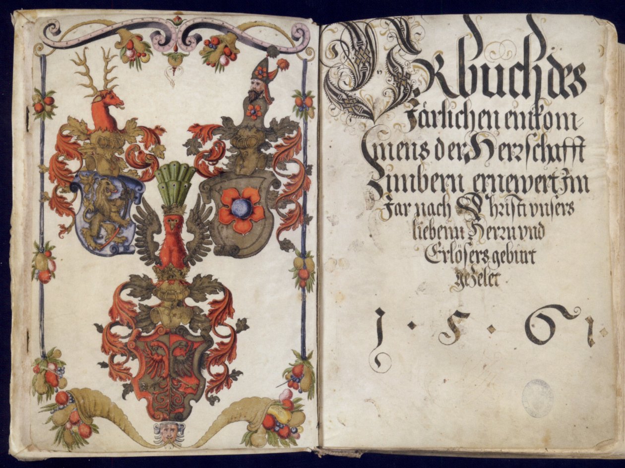 Ledger Book of the Lordship of Meßkirch by Unknown