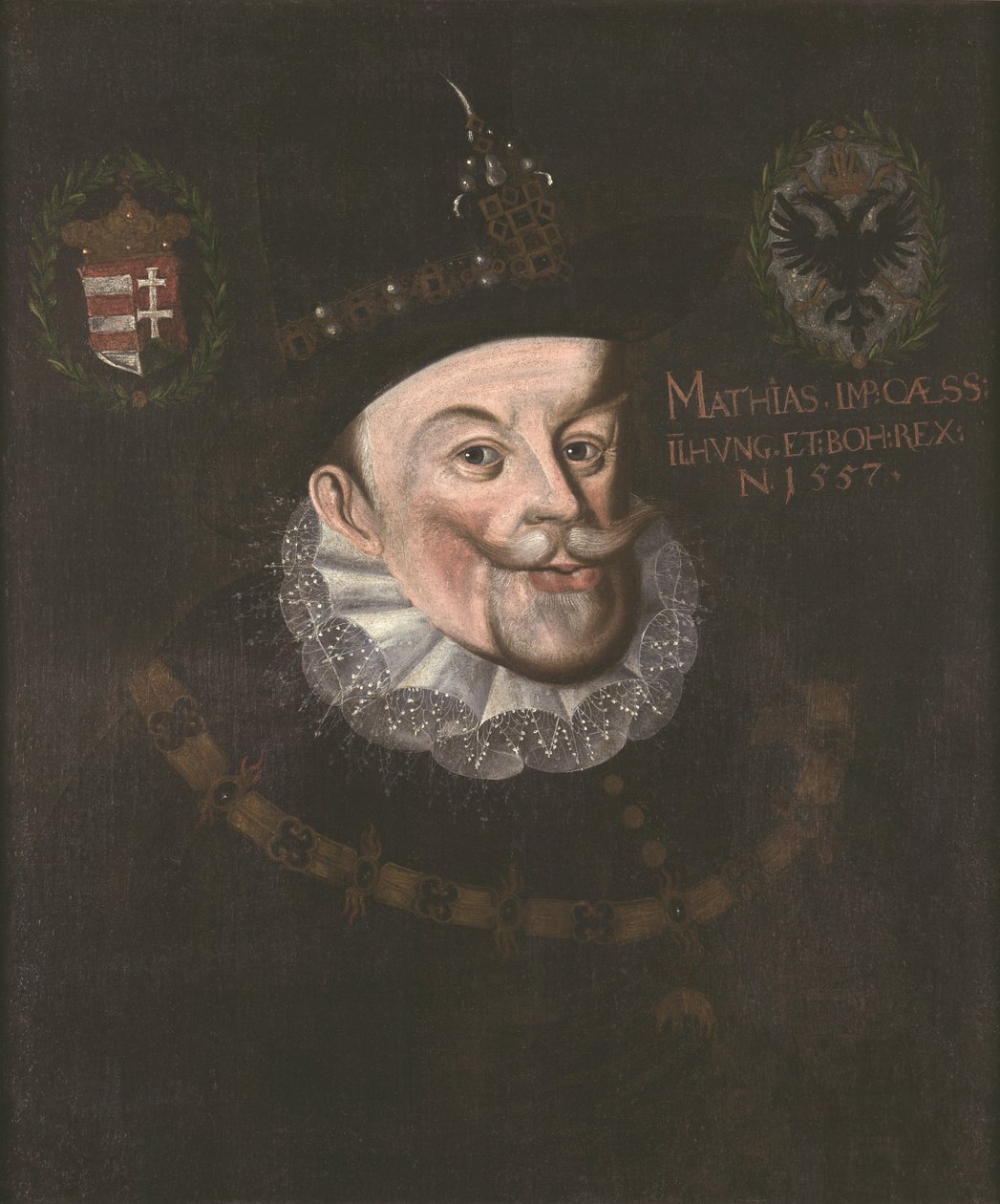 Portrait of Emperor Matthias II by Unknown