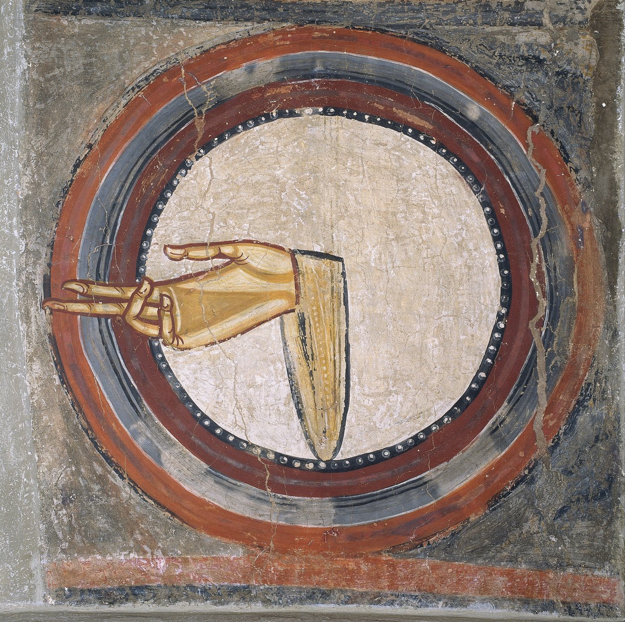 The Hand of God from Sant Climent de Taüll by Unknown