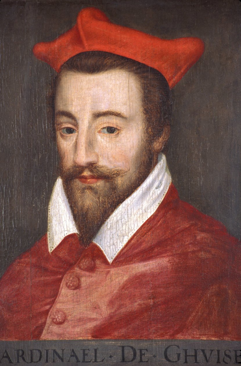 Portrait of the Cardinal of Guise (Louis II of Lorraine) by Unknown