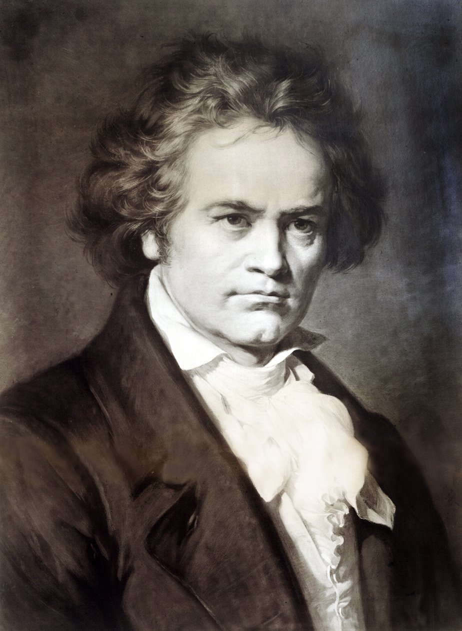 Ludwig van Beethoven, composer by Unknown