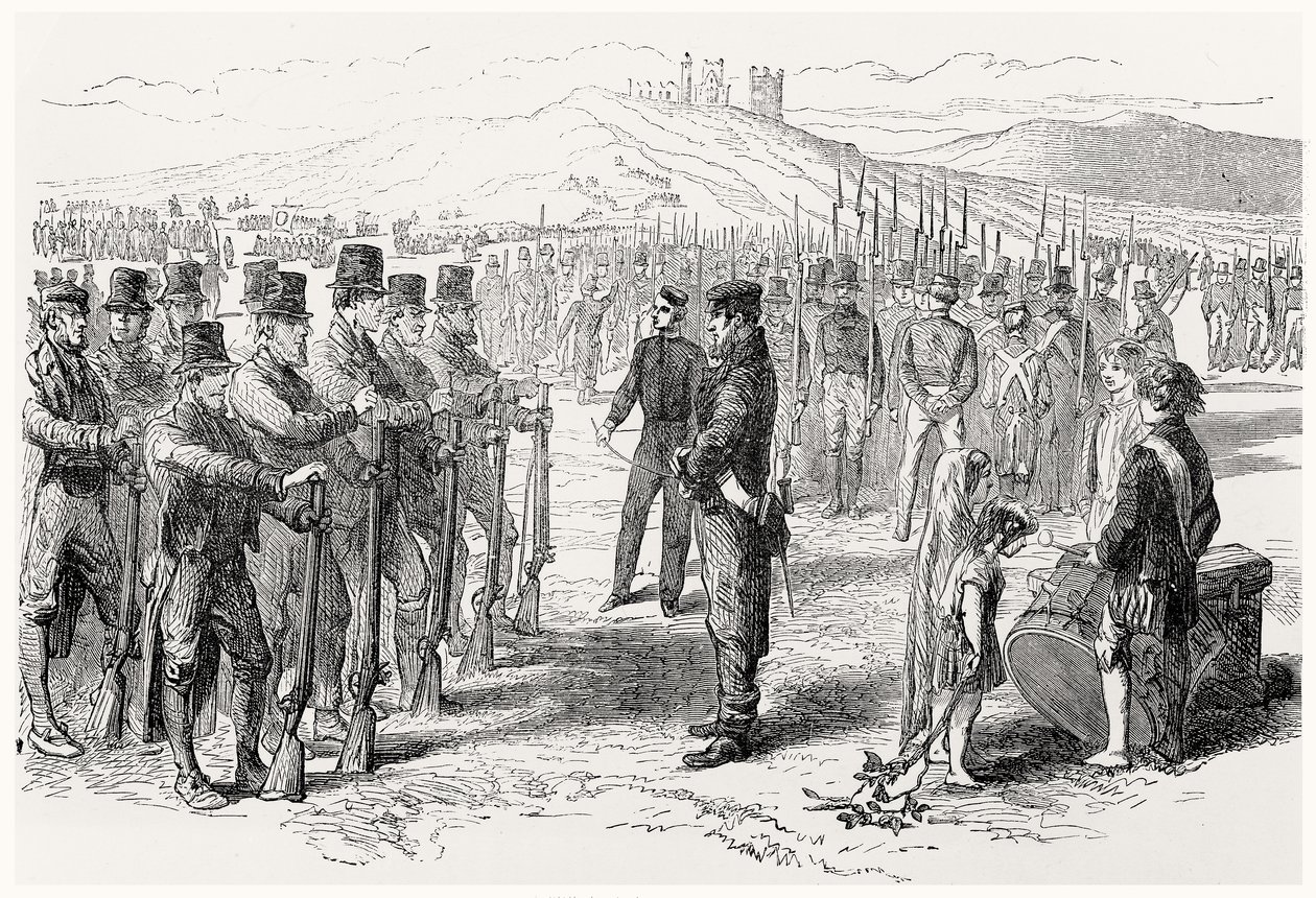 A Sunday Parade in Tipperary by English School