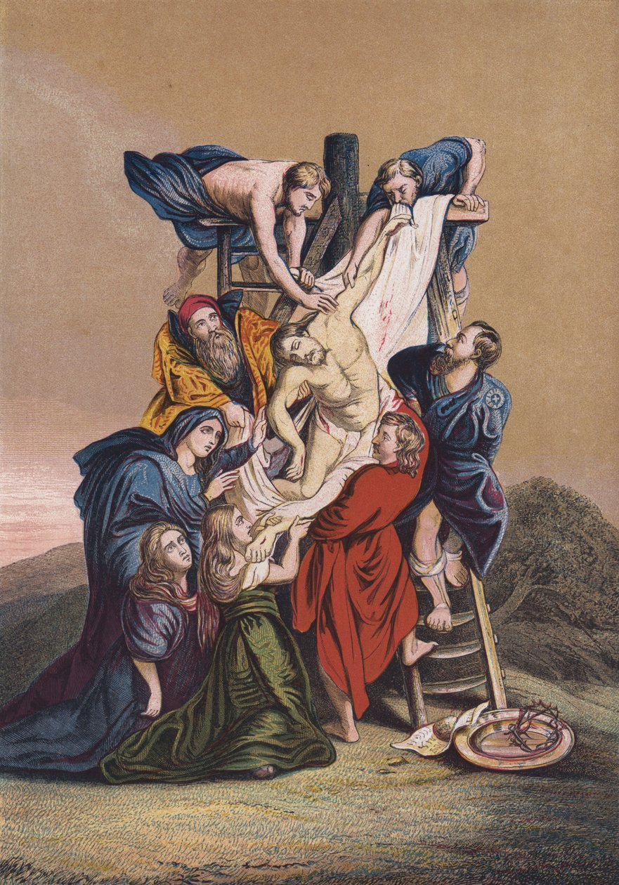 Descent from the Cross by English School