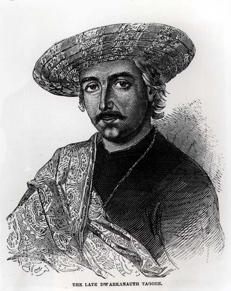 Dwarkanath Tagore (1794-1846) by English School