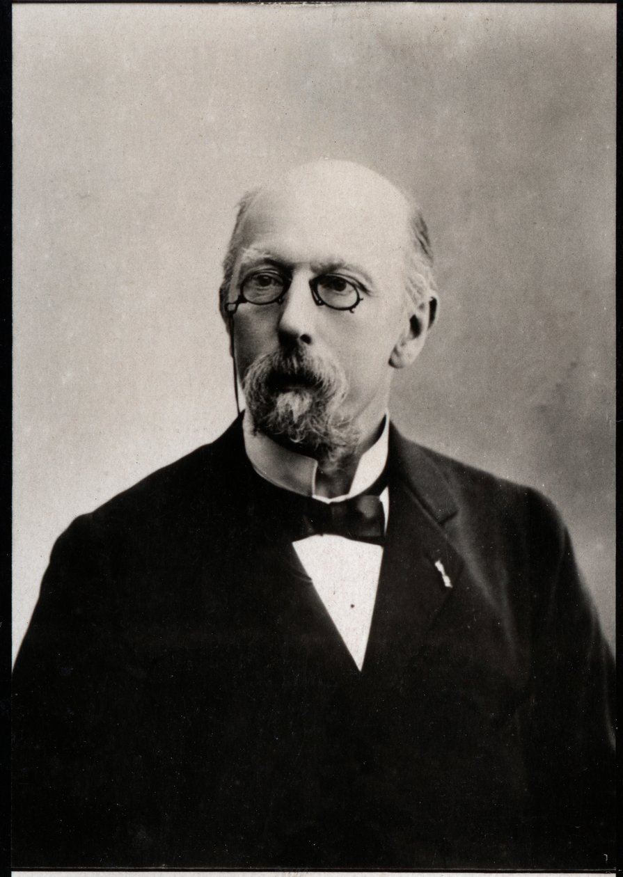 Portrait of Edmond Bertrand, French judge by French Photographer