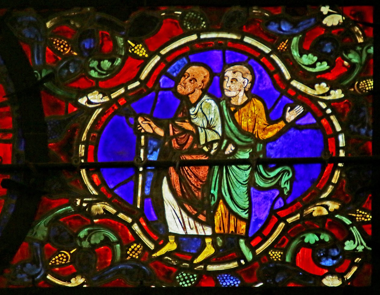 Scene from the Life of St. Martin, Chartres Cathedral by French School