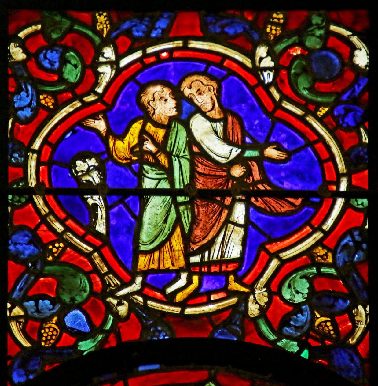 Scene from the Life of St. Martin, Chartres Cathedral by French School