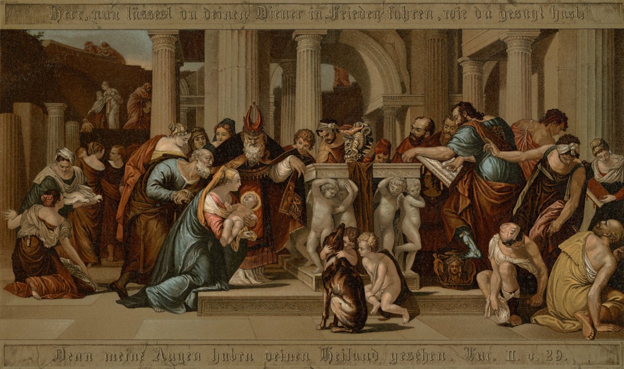 Presentation in the Temple by after Veronese