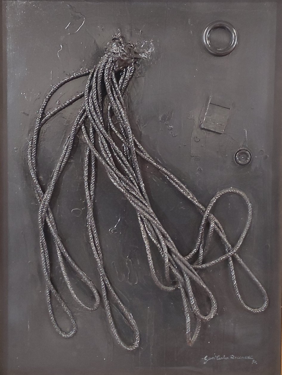 G. C. Riccardi, Combustione n. 3, 1990, Italy by Gian Carlo Riccardi