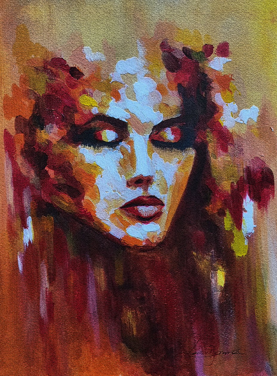 Woman "Magic of the Moment" by Lea Bommeli