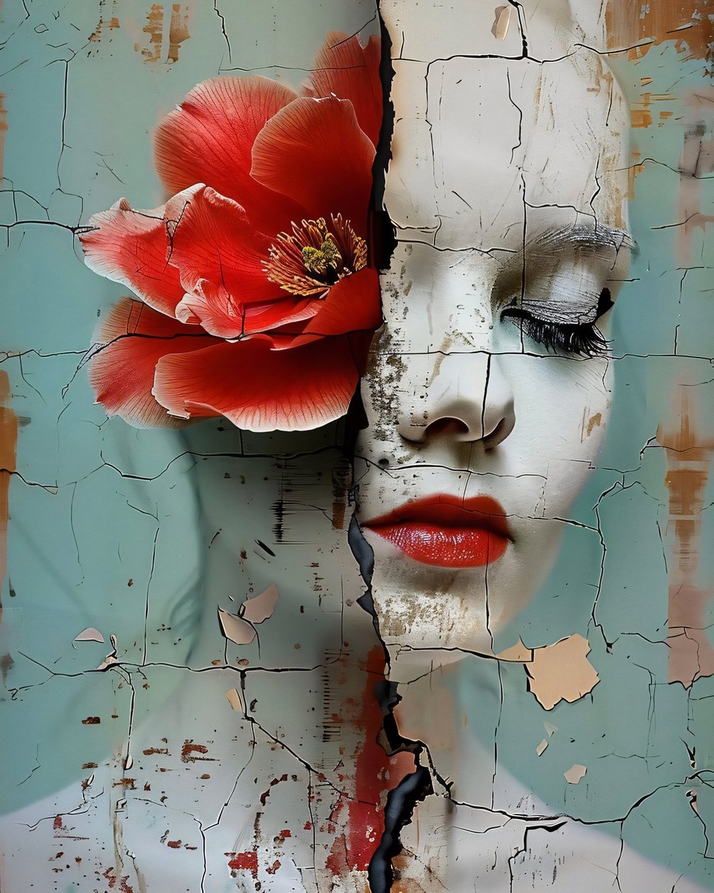 Broken Sleeping Beauty by F. Abderrahim