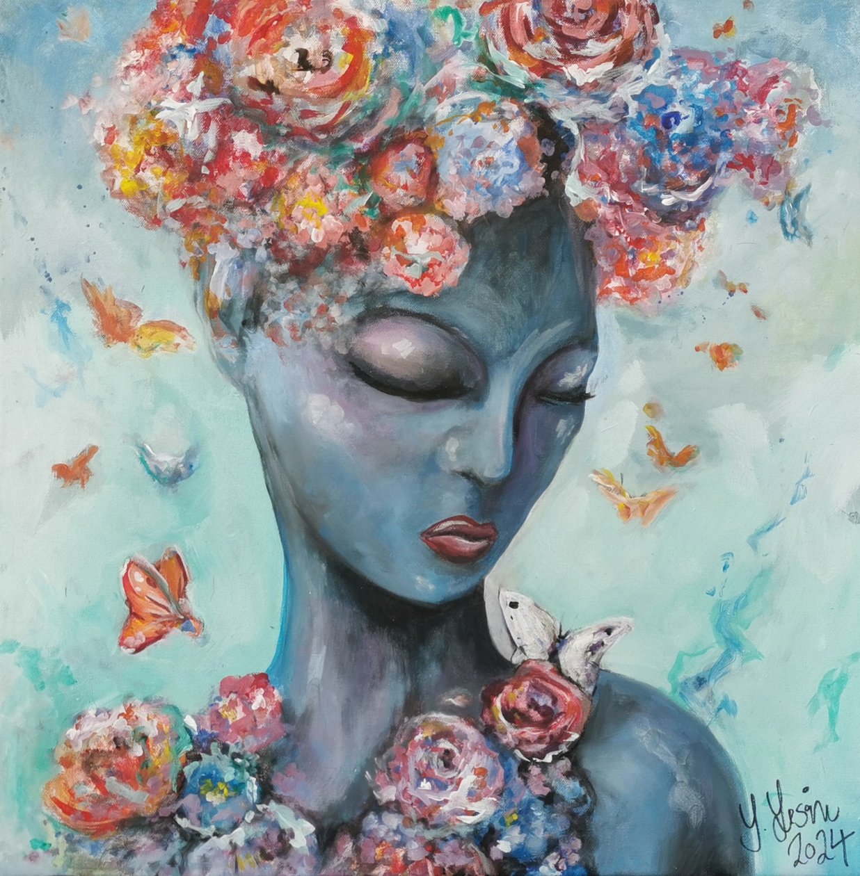 Flower Power by Sandra Lessinger