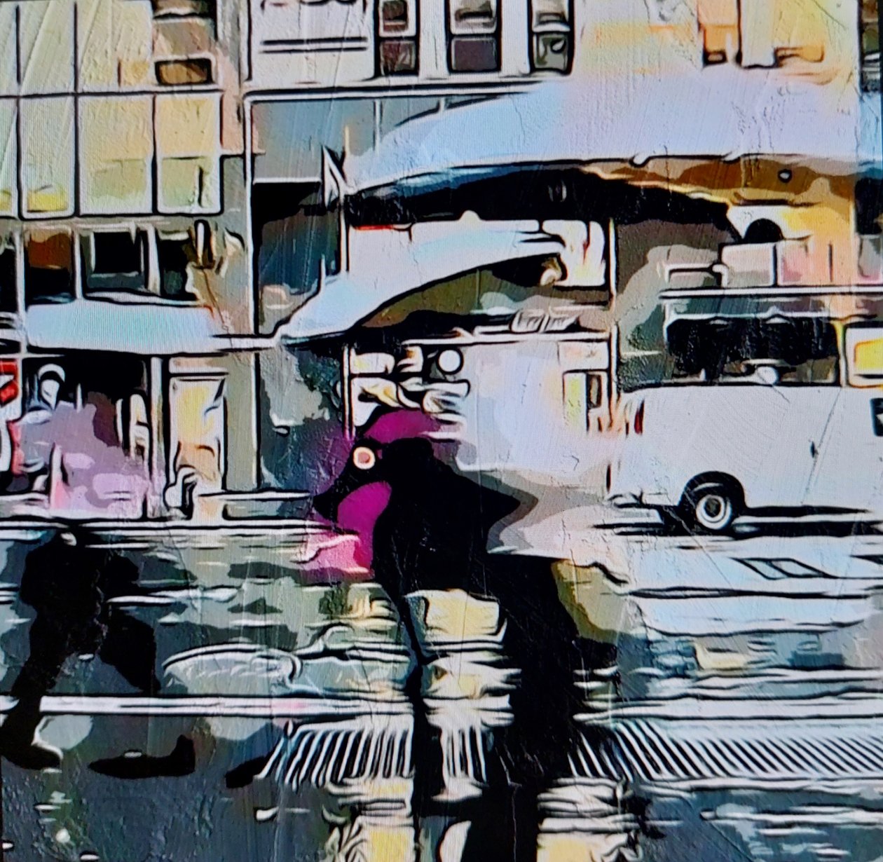 Abstract City 1 by Mavet