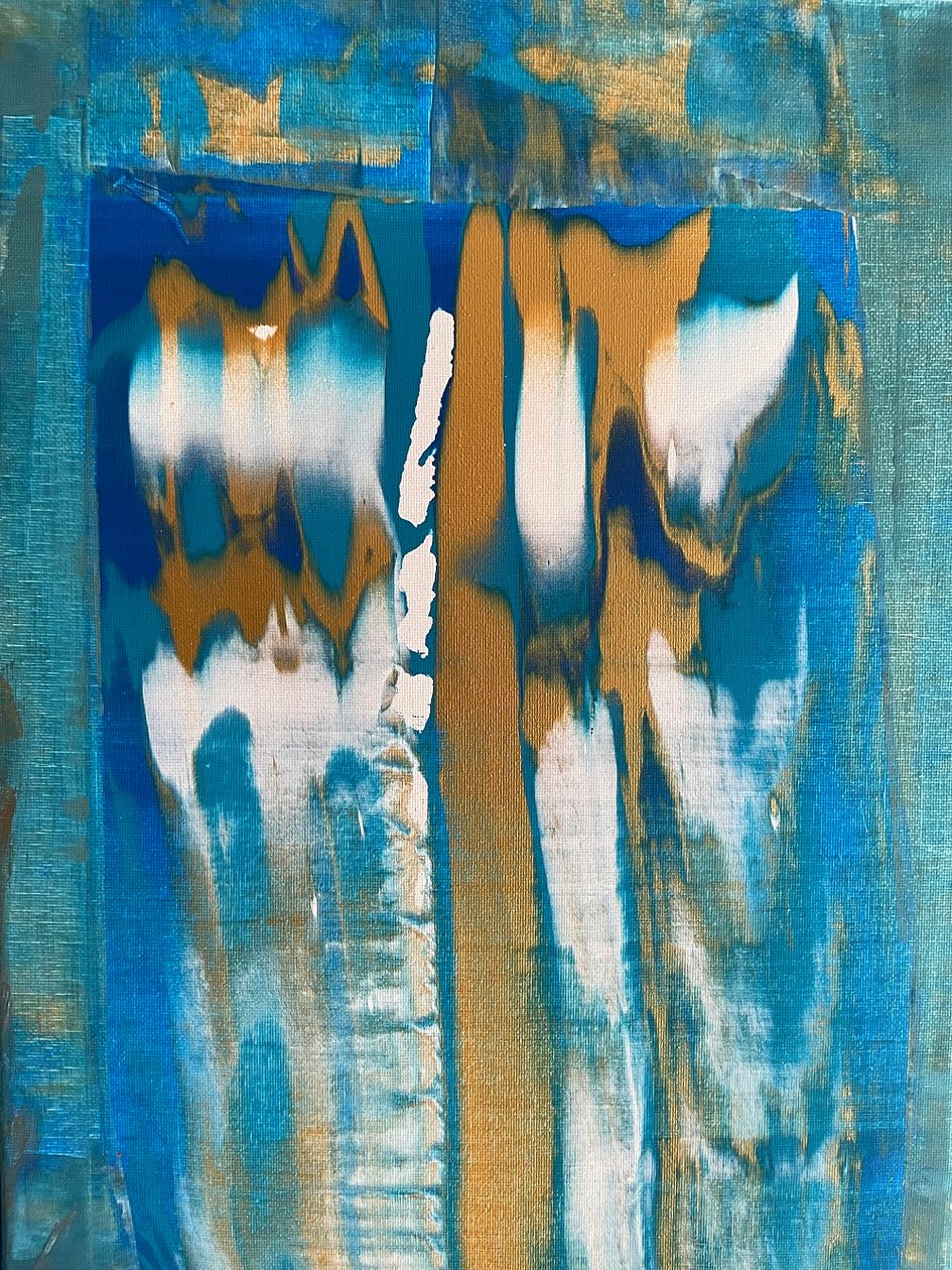 Turquoise-Golden Times by ManuC.