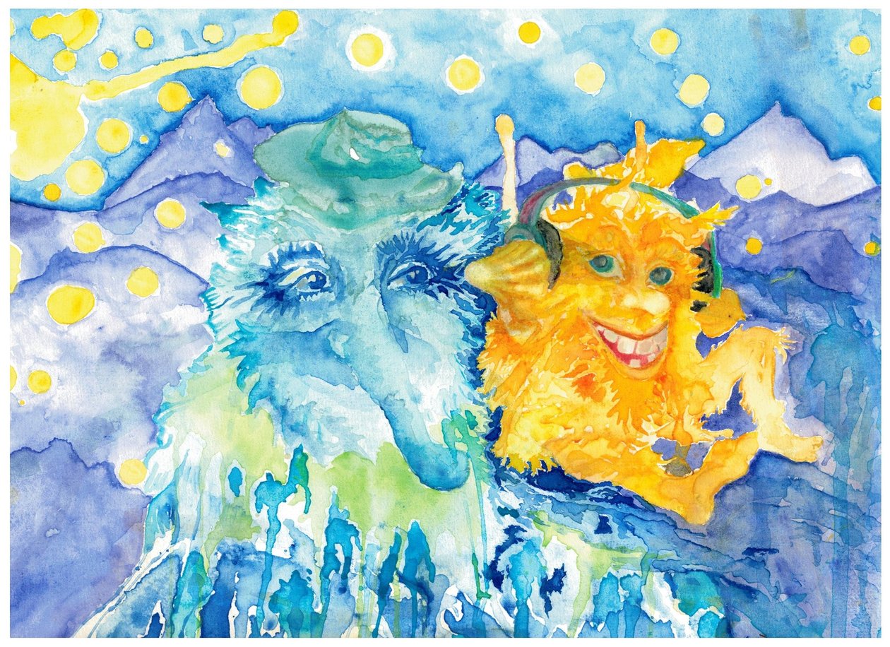 Blotchy Monsters in Moonlight by Phantalis