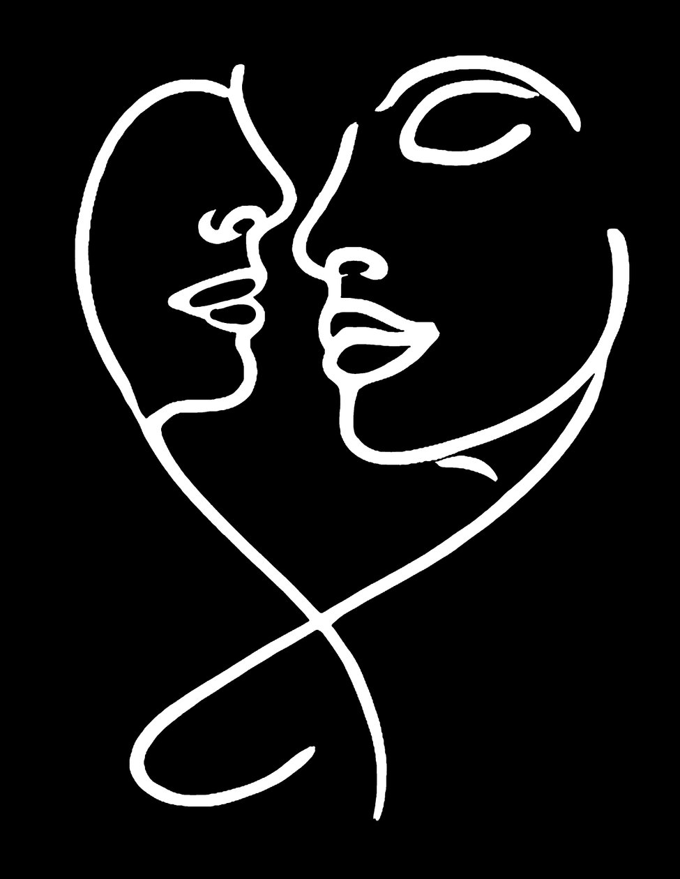 two souls one line by Silvia Martini
