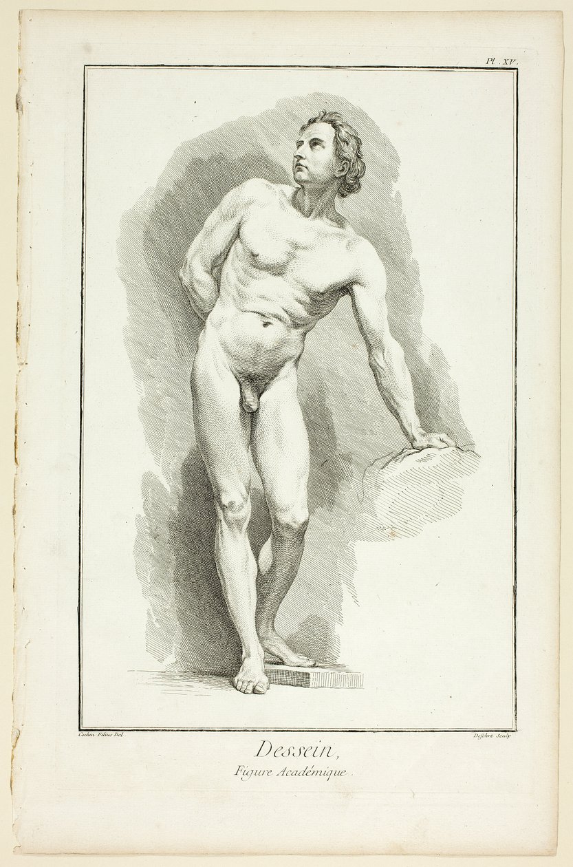 Design: Academic Figure, from Encyclopédie by A. J. Defehrt