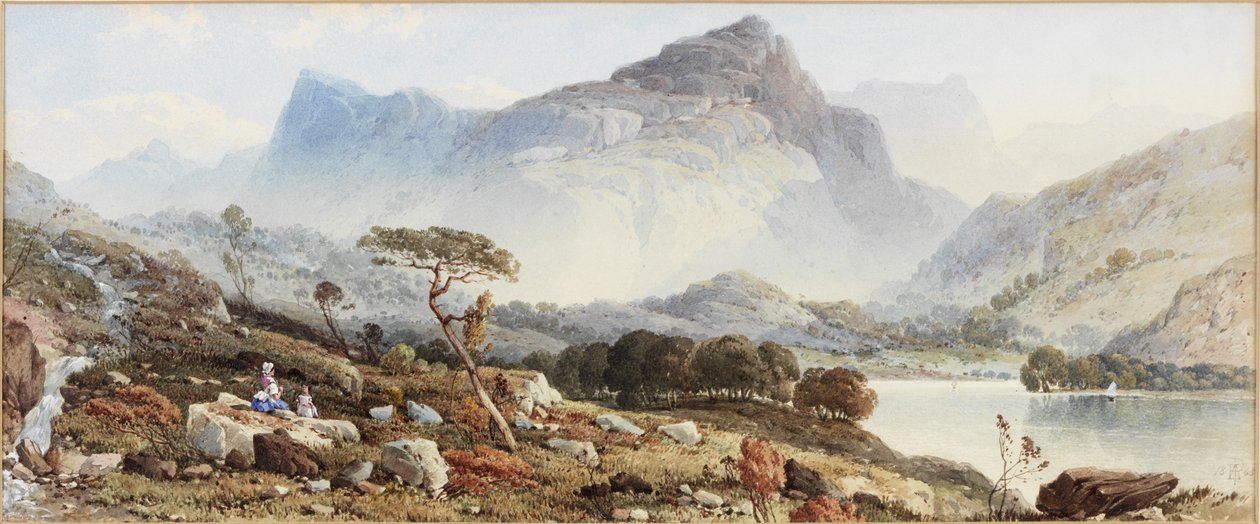 View Near Dolgelly by Aaron Edwin Penley