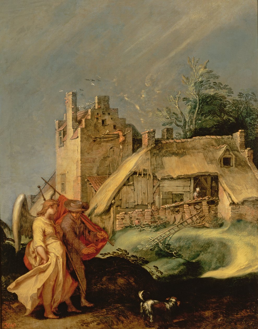 Landscape with Tobias and the Angel, 1610-15 by Abraham Bloemaert