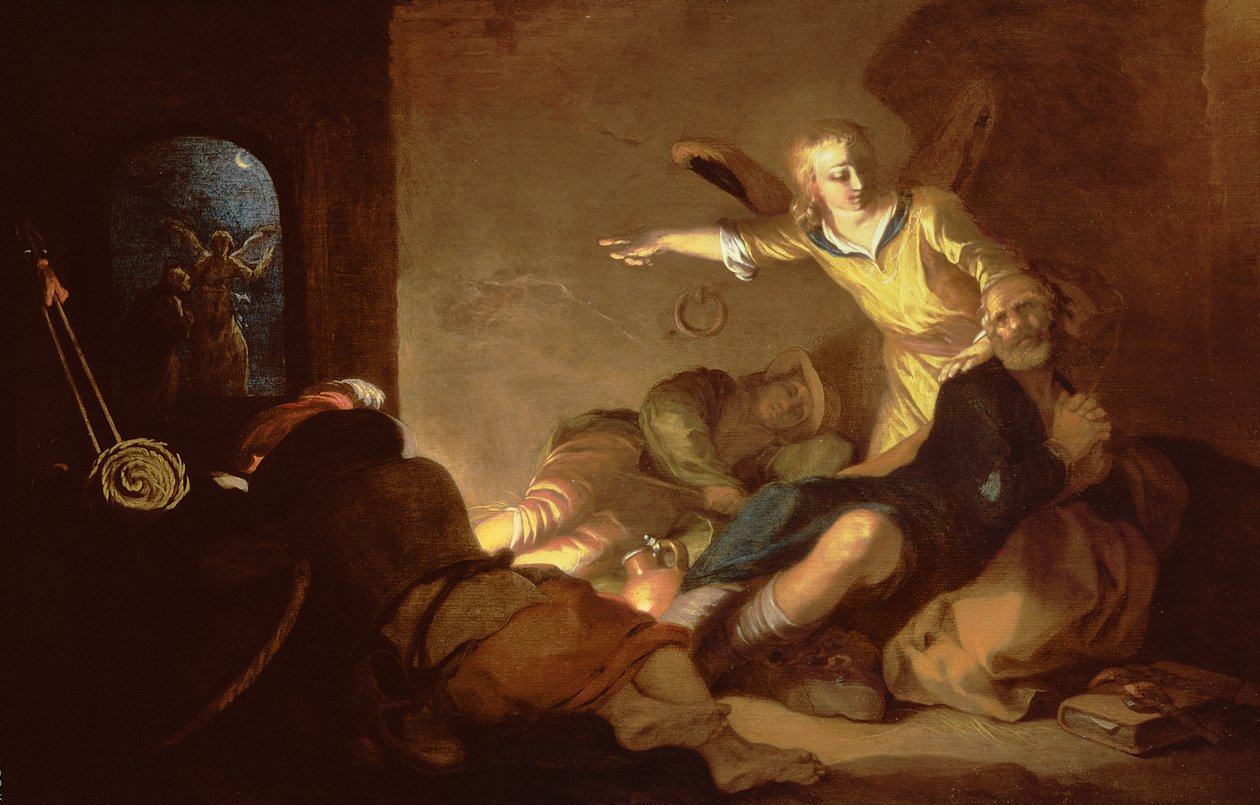 The Liberation of St. Peter by Abraham Bloemaert