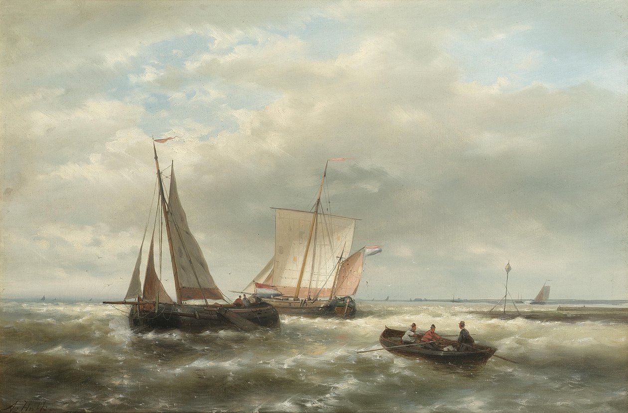 Heading Out to Sea by Abraham Hulk
