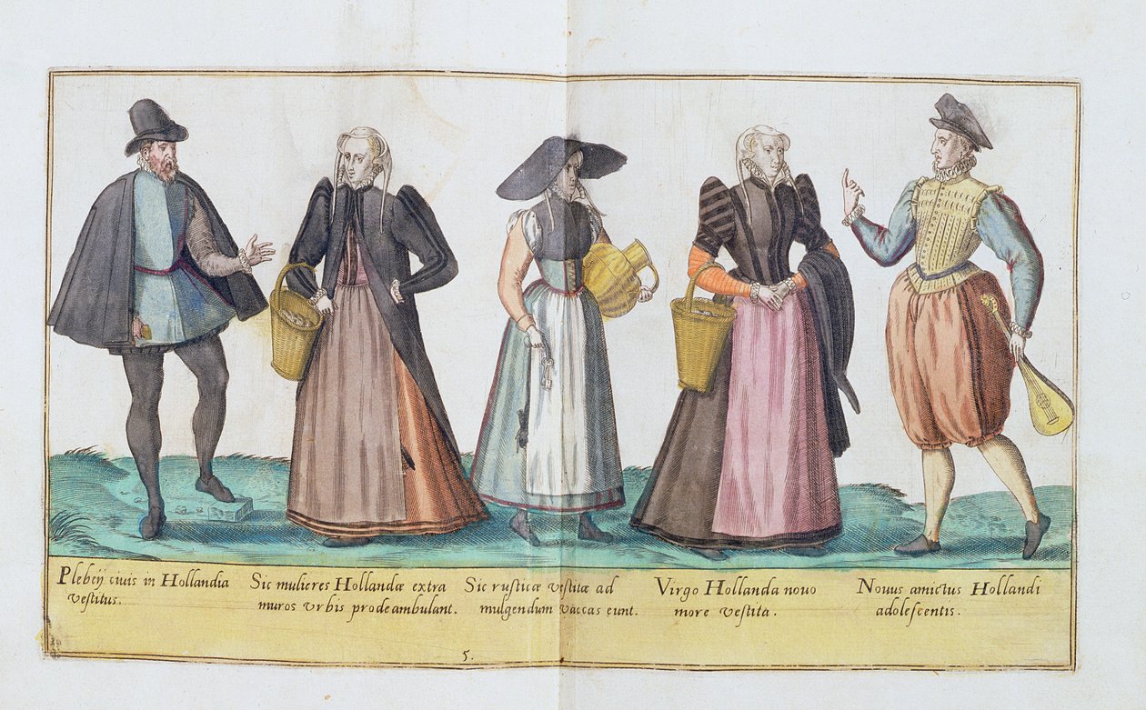 Sixteenth century costumes from 