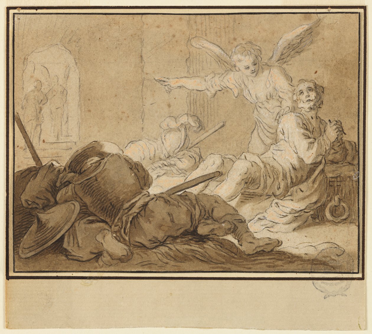 Liberation of St. Peter by Abraham Bloemaert