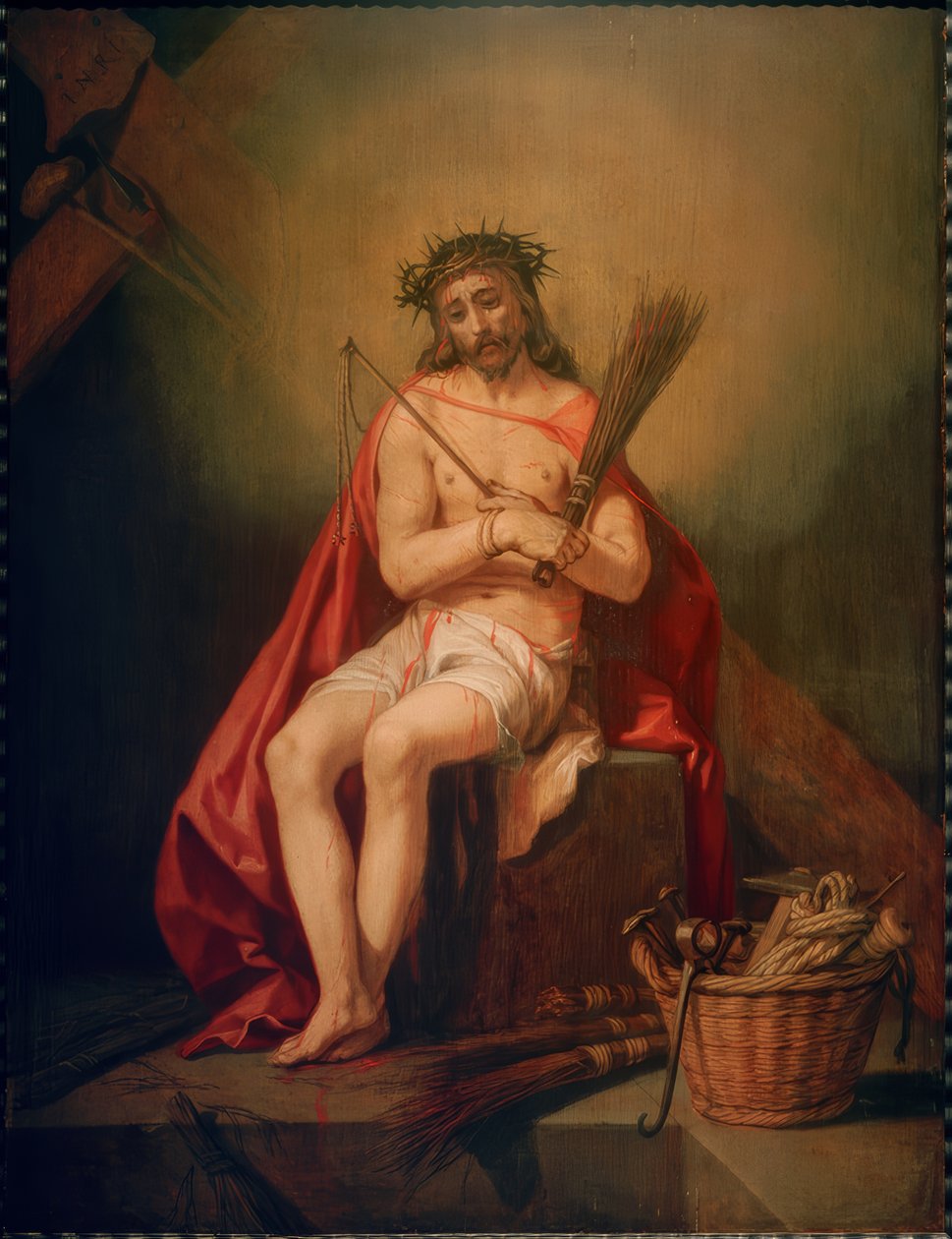 Man of Sorrows by Abraham Bloemaert