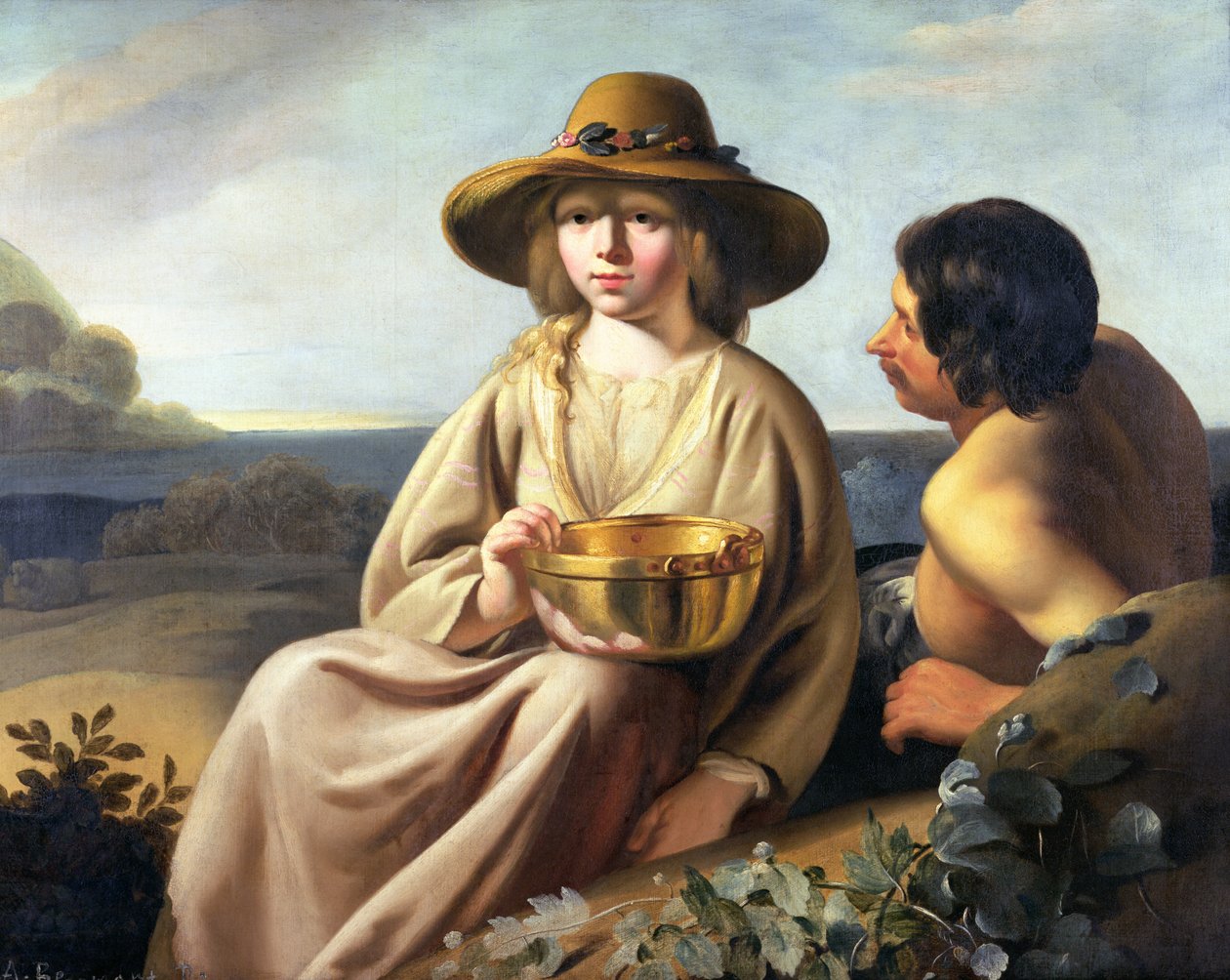 Shepherd and Shepherdess by Abraham Bloemaert
