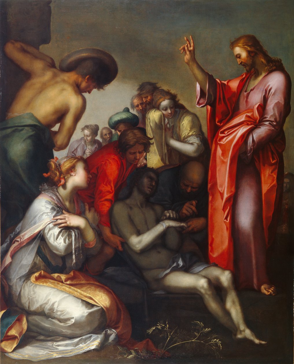 The Raising of Lazarus by Abraham Bloemaert