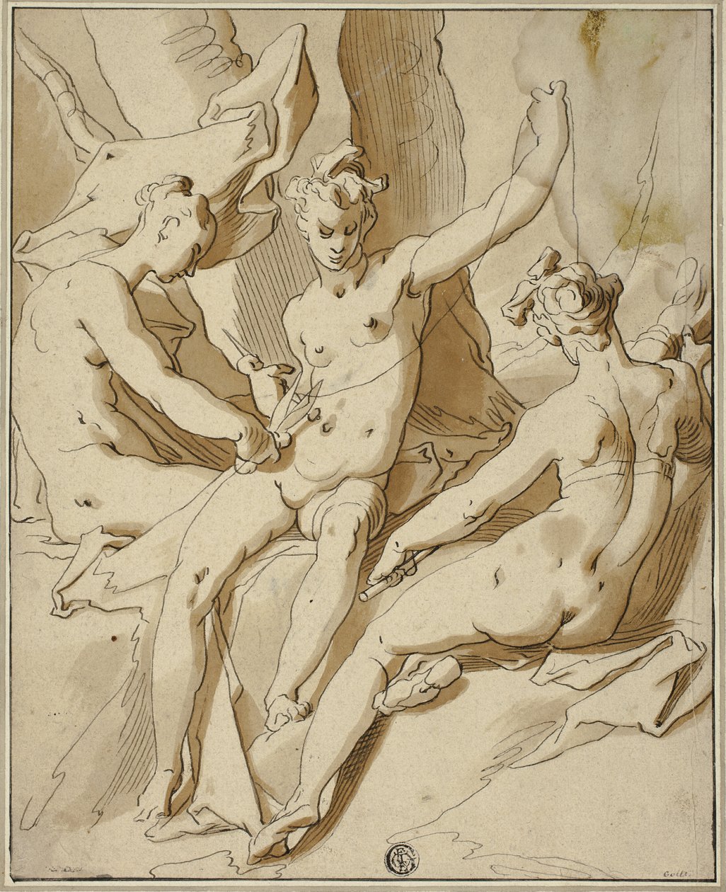 The Three Fates by Abraham Bloemaert
