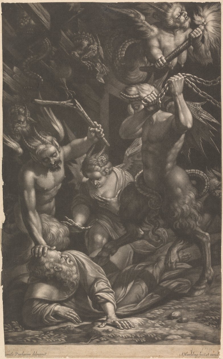 The Temptation of Saint Anthony by Abraham Blooteling