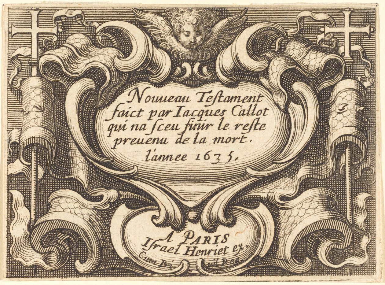 Frontispiece for Callot