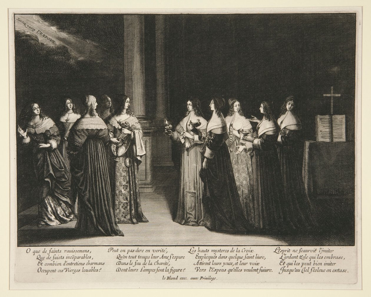 The Wise and Foolish Virgins by Abraham Bosse