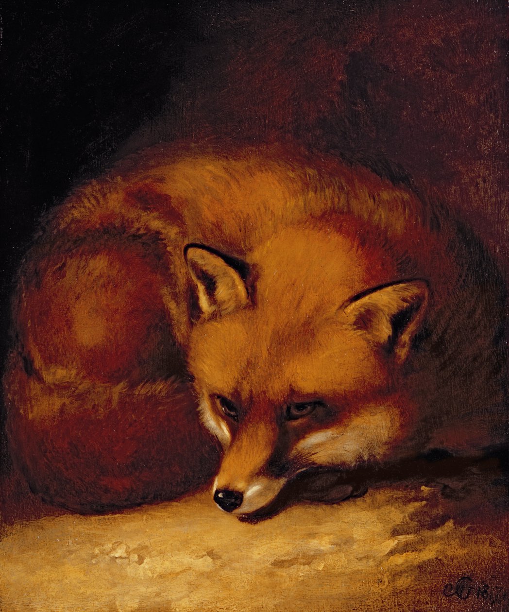 A Fox by Abraham Cooper