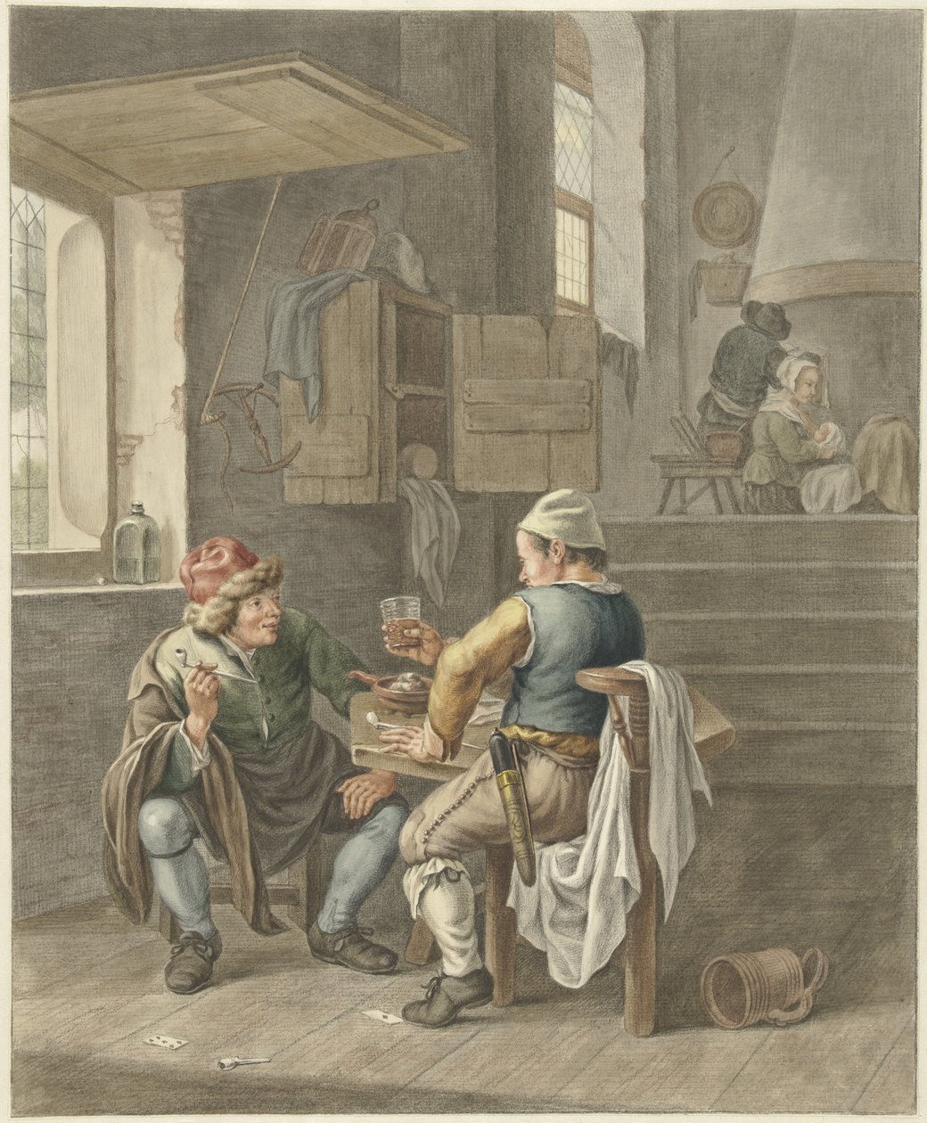 The Tavern by Abraham Delfos