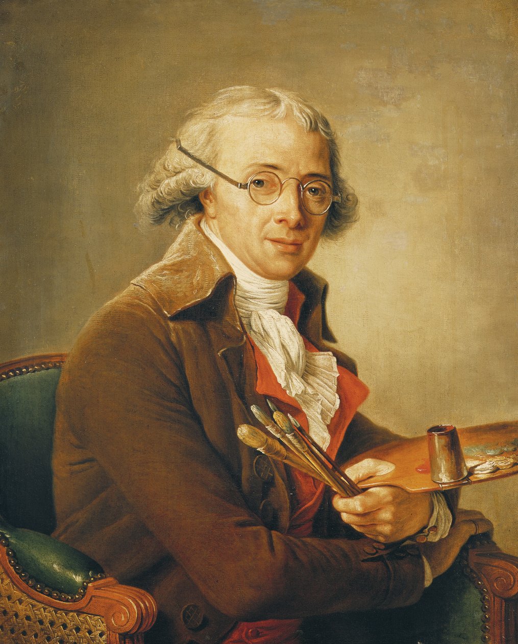 Portrait of Francois-Andre Vincent by Adelaide Labille Guiard
