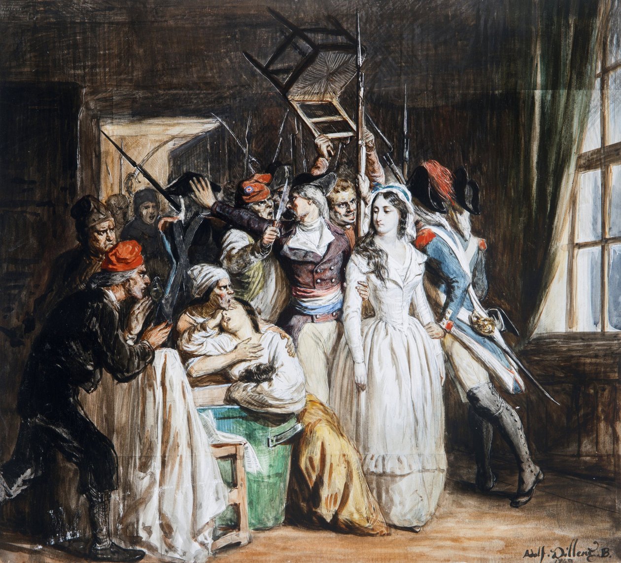 Unknown Image by Adolf Alexander Dillens