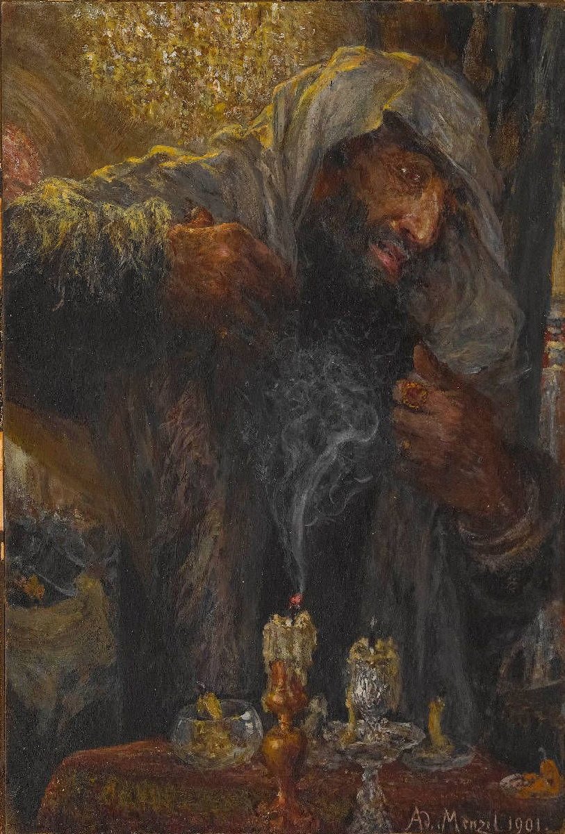 End of the Reconciliation Festival by Adolph Menzel