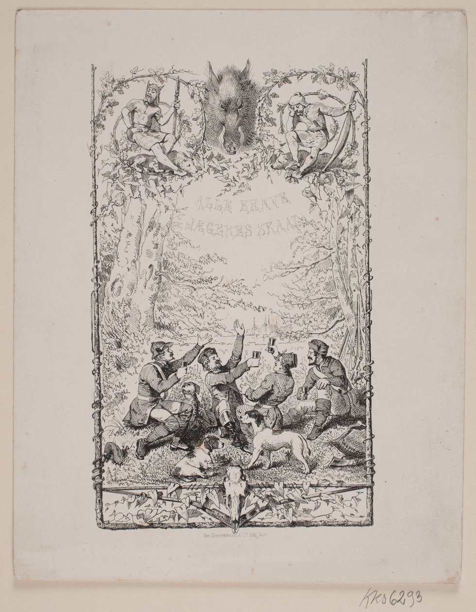 Toast to All Brave Hunters by Johan Adolph Kittendorff