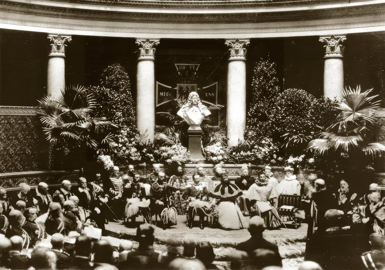 Memorial Service for Menzel 1905 / Photo by Adolph Menzel