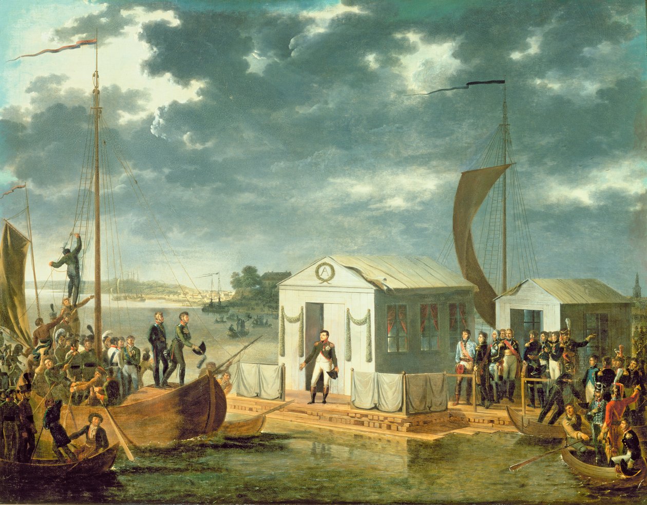Treaty of Tilsitz by Adolphe Roehn
