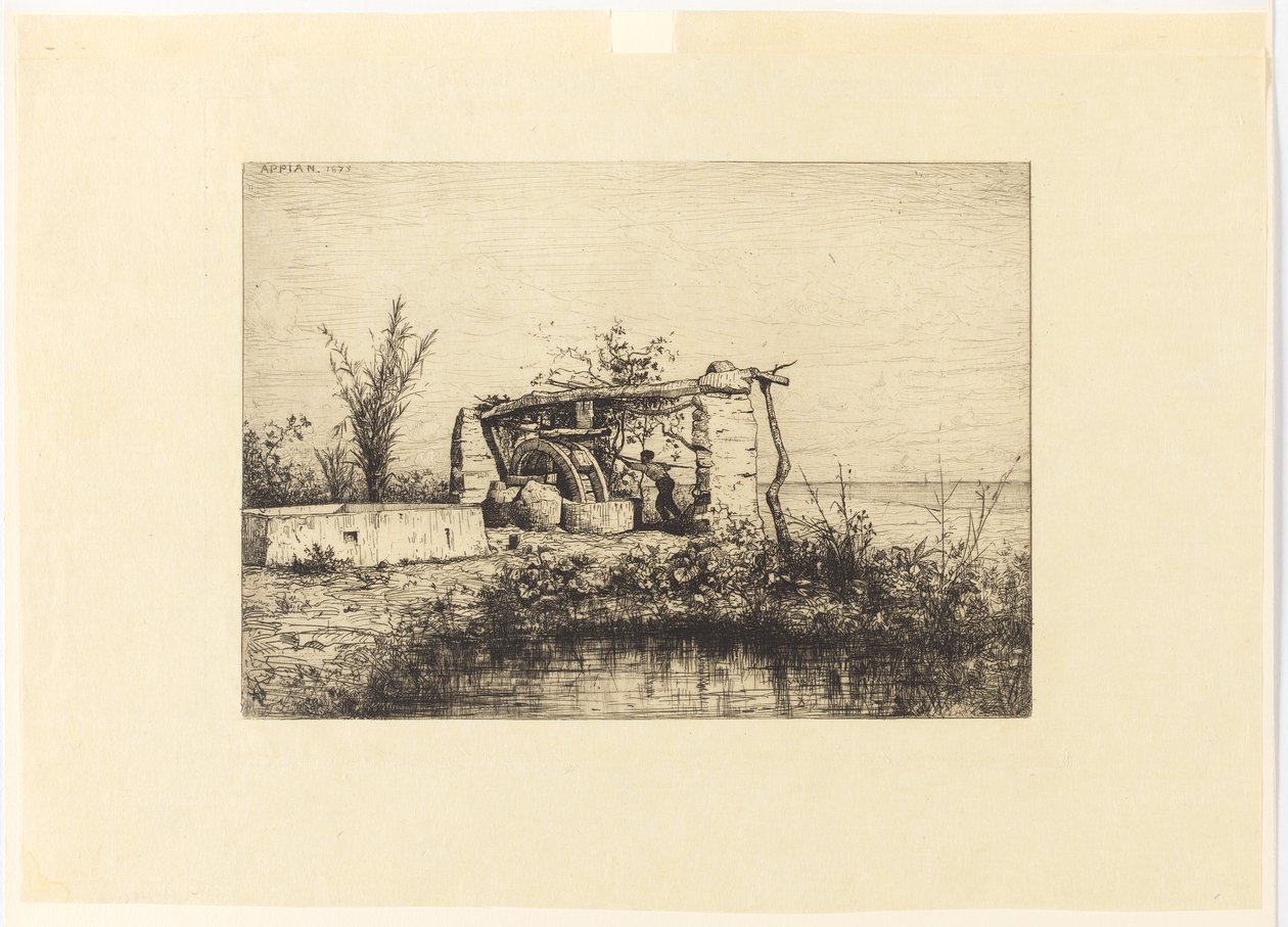 A Moria in Bodiquier (Italy) by Adolphe Appian